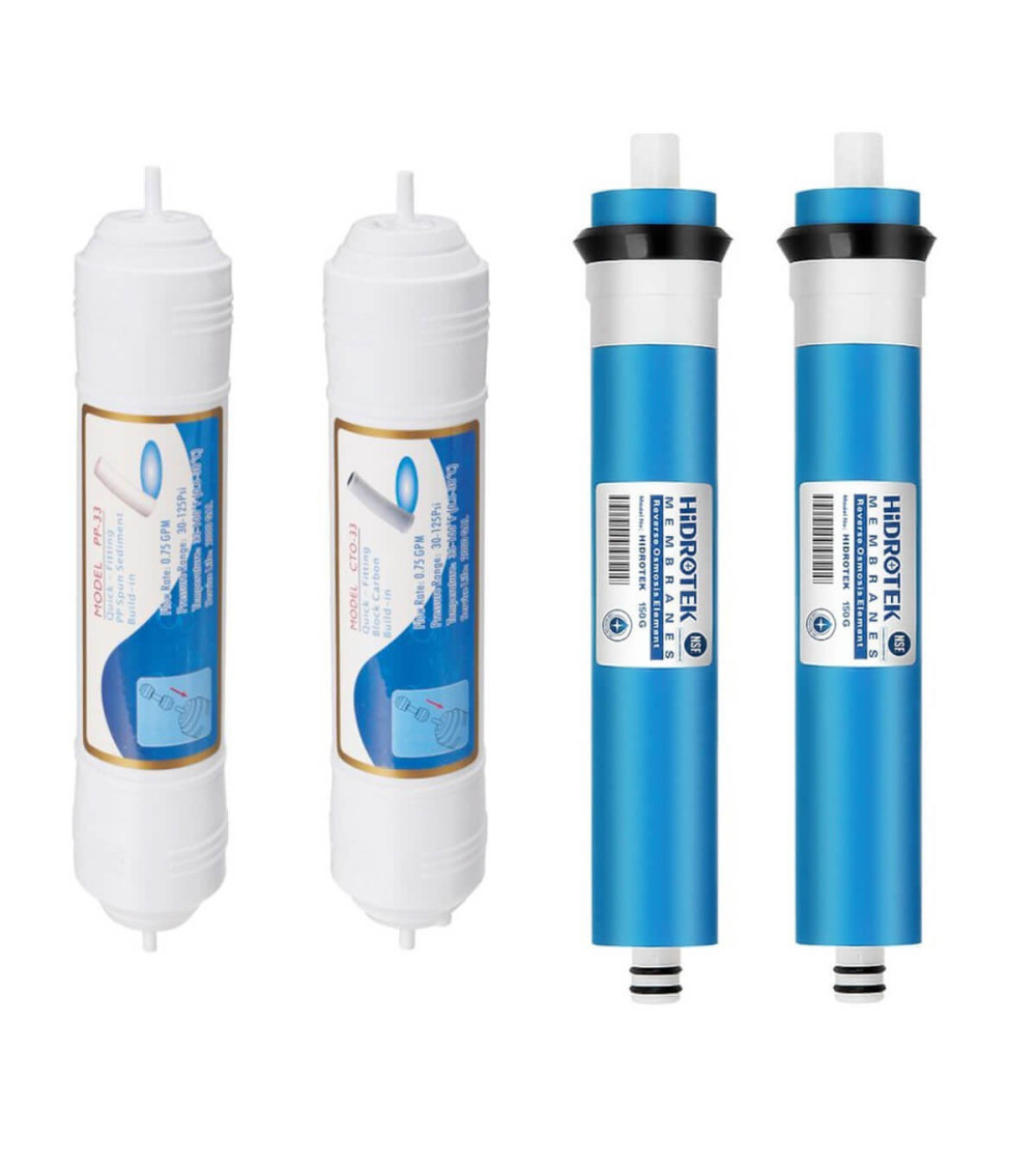 Kasečių rinkinys WaterLovers RO Pad sistemoms + 2x150 GPD membranos, KAINA BE PVM: 79.999999, KODAS: SET-MEM-ROPAD | 001 Kasečių rinkinys WaterLovers RO Pad sistemoms + 2x150 GPD membranos, KAINA BE PVM: 79.999999, KODAS: SET-MEM-ROPAD | 001