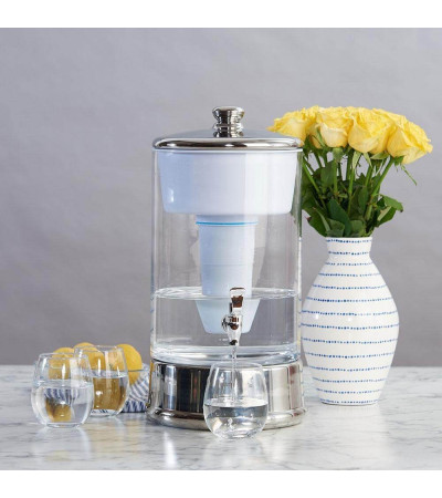 ZEROWATER 40 STIKLINIŲ / 9.5L STIKLINIS DOZATORIUS, KAINA BE PVM: 160.000001, KODAS: ZBD-040-1 | 007