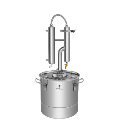 Metalinis vandens distiliatorius 30L, vidinė dalis iš nerūdijančio plieno, KAINA BE PVM: 289.256198, KODAS: WD-30L | 003