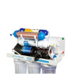 Atvirkštinio osmoso sistema WaterLovers RO7 Pro 100 GPD BioSafe su šarminimu ir siurbliu, KAINA BE PVM: 215, KODAS: RO7-LUX-BIO-