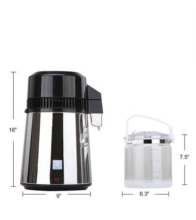 Distiliatorius WaterForLife Glass, KAINA BE PVM: 150, KODAS: WATERFORLIFE-BST-009 | 004