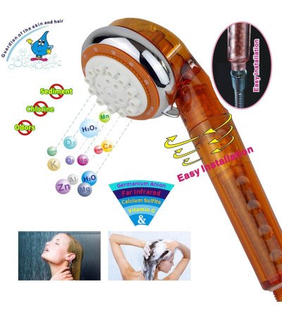 Dušo galvutė-filtras WaterLovers SFH 01 Blue, KAINA BE PVM: 15, KODAS: SF-H-01-BLU | 003