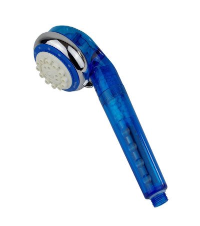 Dušo galvutė-filtras WaterLovers SFH 01 Blue, KAINA BE PVM: 15, KODAS: SF-H-01-BLU | 001