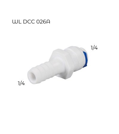 "-" FORMOS RO JUNGTIS SU IŠORINE 10mm JUNGTIMI - V1/4 | 10mm, KAINA BE PVM: 2.479339, KODAS: DCC-026A | 001