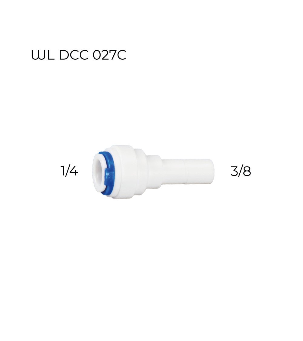 "-" FORMOS RO JUNGTIS SU IŠORINE RO JUNGTIMI - V1/4 | J3/8, KAINA BE PVM: 1.652893, KODAS: DCC-027C | 001