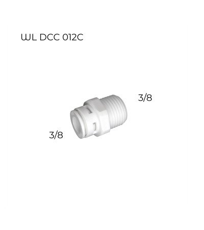 "-" FORMOS RO JUNGTIS SU IŠORINIU SRIEGIU - V3/8 | S3/8, KAINA BE PVM: 1.652893, KODAS: DCC-012C | 001