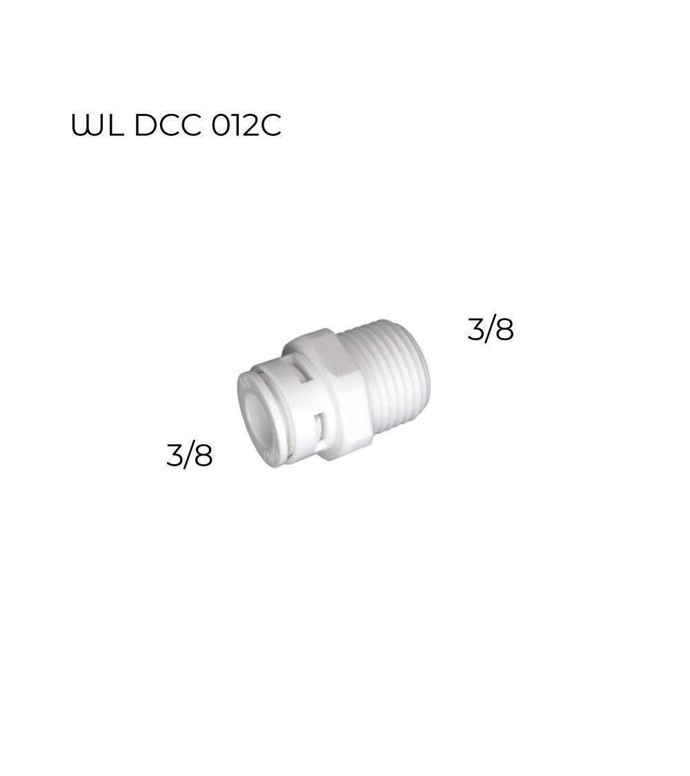 "-" FORMOS RO JUNGTIS SU IŠORINIU SRIEGIU - V3/8 | S3/8, KAINA BE PVM: 1.652893, KODAS: DCC-012C | 001