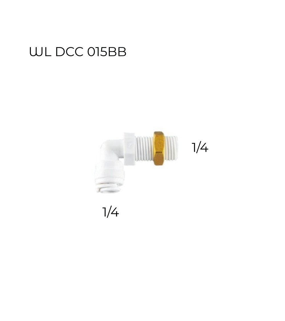 "L" FORMOS RO ALKŪNĖ PRAILGINIMUI SU IŠORINIU SRIEGIU - V1/4 | S1/4, KAINA BE PVM: 2.479339, KODAS: DCC-015BB | 001