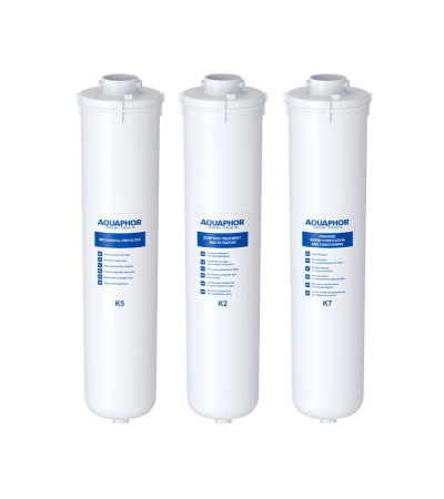 AQUAPHOR FILTRŲ KOMPLEKTAS K5-K2-K7, KAINA BE PVM: 26.446281, KODAS: K5-K2-K7 | 001