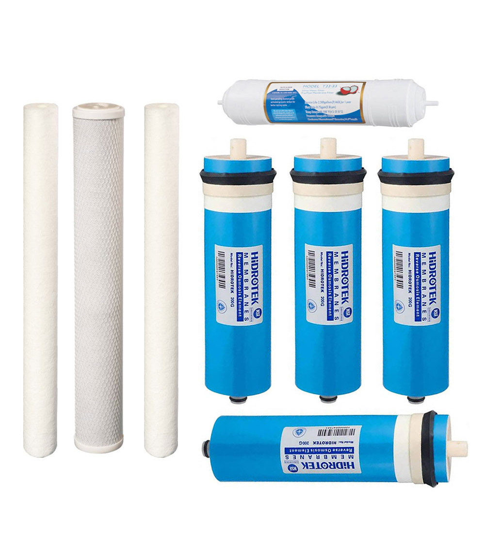 Kasečių rinkinys WaterLovers Pro 3 sistemoms + 4x200 GPD membranos, KAINA BE PVM: 165.289256, KODAS: SET-MEM-PRO3-B08 | 001 Kasečių rinkinys WaterLovers Pro 3 sistemoms + 4x200 GPD membranos, KAINA BE PVM: 165.289256, KODAS: SET-MEM-PRO3-B08 | 001