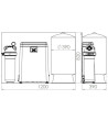 AQUAPHOR OSMOSO SISTEMA APRO-120, KAINA BE PVM: 1033.057851, KODAS: APRO-120 | 009