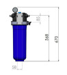 AQUAPHOR OSMOSO SISTEMA APRO-120, KAINA BE PVM: 1033.057851, KODAS: APRO-120 | 0013
