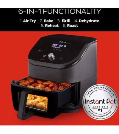 Instant Pot® Vortex™ Plus 8 Dual Drawer Clear Cook