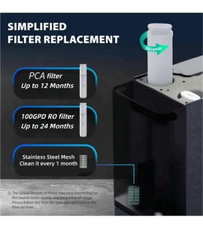 Galda ūdens filtrs CT100 | Tīrs ūdens tikai OSMOZE.LV