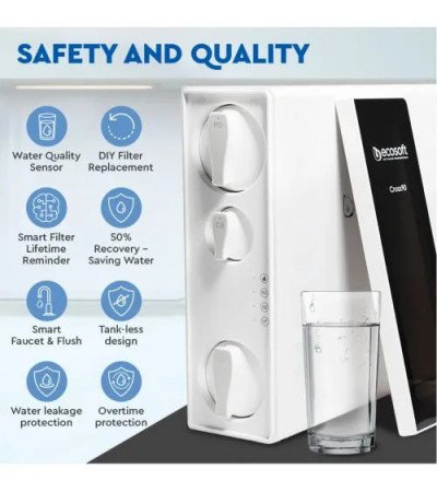 Ecosoft CROSS 90 tiešās plūsmas reversās osmozes filtrs | OSMOZE.LV