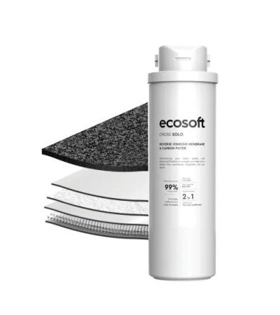 Ecosoft CROSS Solo reversās osmozes sistēma | TĪRS ŪDENS