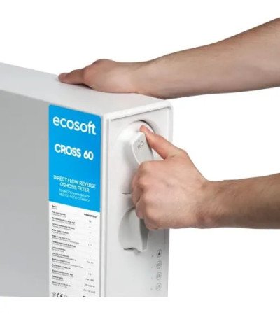 Ecosoft CROSS 60 – tiešā plūsmas filtrs (līdz 60 l/h) | TĪRS ŪDENS